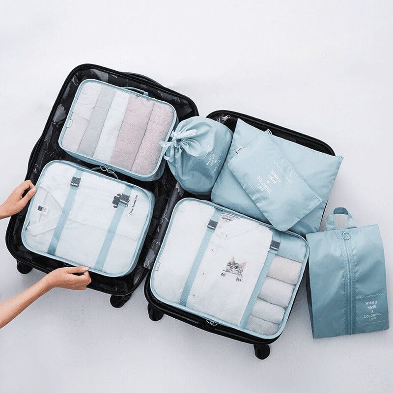 Kit Organizador de Malas para Viagens - TravelEase  [Compre 4 e Leve 7]✅